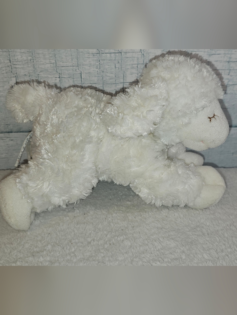 Gund White Plush Lamb Stuffed Animal